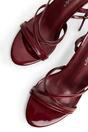 Burgundy Free Spirit Wide Fit Burgundy  Mid Heels, Image 4 of 4