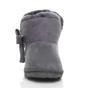 Grey AJVANI Grey Faux Fur Lined Ankle Boots Slippers, Image 6 of 6
