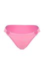 Pink Hardware Detail Regular Waist Bikini Bottom, Image 2 of 4