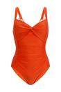 Orange Sakari Tummy Control One Piece Swimsuit, Image 1 of 3