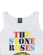 White The Stone Roses Lemon Women's Vest, Image 4 of 4