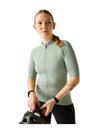 Pale Green Lightning Short Sleeved Cycling Jacket, Image 1 of 4