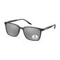 Black Montana Black Square Matte Black Silver Mirror Polarized MP186, Image 2 of 3