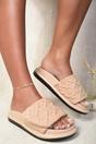 Neutral iKrush Neutral Josie Flatform Sandals, Image 8 of 8