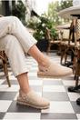 Beige Tara Womens Suede Convertible Slingback Clogs, Image 2 of 5