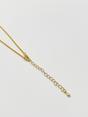 Gold Gold Drop Down Arrow Necklace, Image 3 of 5