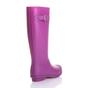 Fuchsia AJVANI Fuchsia Waterproof Wellington Boots Wellies, Image 4 of 6