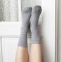 Grey Cashmere Socks Luxury Soft and Warm, Image 3 of 4