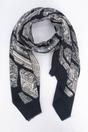 Black Sarta Black Architecture Print Lightweight Scarf, Image 1 of 4