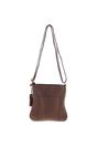 Tan 'Edinburgh' Real Leather Crossbody Bag, Image 4 of 4