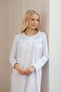 Blue Long Sleeve Cuddle Knit Nightdress, Image 4 of 6