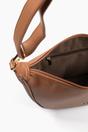 Tan Etre Tan Faux Leather Half Moon Crossbody Bag, Image 3 of 5
