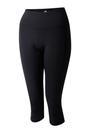 Black Influential II Plain 3/4 Leggings, Image 3 of 5