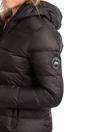 Black Trespass Black Humdrum Packaway Down Jacket, Image 5 of 8
