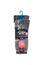 Grey 2 Pack Durable Wool Hiking Socks, Image 2 of 3