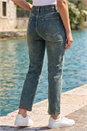 Denim Dusk Studded Straight Leg Jeans, Image 3 of 4