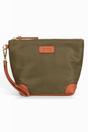 Khaki Etre Khaki Plain Medium Wash Bag, Image 1 of 2