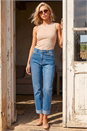 Denim Petite Turn Up Pocket Jeans, Image 2 of 4