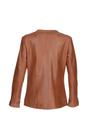 Tan Ashwood Leather Tan Real Leather Casual Collarless Jacket, Image 4 of 5