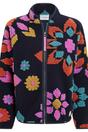 Sapphire Catalina Flowers Full Zip Fleece Jacket, Image 1 of 4