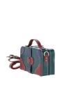 Green 'Adelaide' Leather Shoulder Bag, Image 2 of 4