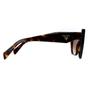 Brown Prada Brown Square Havana Brown Gradient PR19ZS, Image 4 of 4