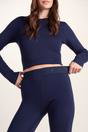 Blue Meru Cashmere Touch Base Layer Leggings, Image 5 of 6