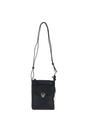 Black Real Leather Crossbody Bag, Image 2 of 4