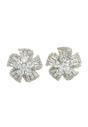 White Diva Collection Columbine Studs, Image 1 of 5