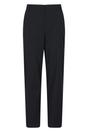 Black Delta Fleece Lined Short Winter Trousers, Image 1 of 4