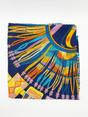  Blue Multi Print Scarf, Image 3 of 3