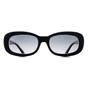 Black Ray-Ban Black Oval Black Grey Gradient Polarized RB2221, Image 1 of 3