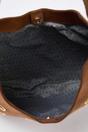 Brown Suede Shoulder Bag with Eyelet Detail, Image 3 of 4