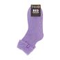 Purple 1 Pack Ladies Soft Plush Lined Slipper Bed Socks, Image 3 of 3