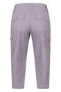 Grey Coastal Stretch Capri Cargo Trousers, Image 2 of 5