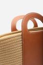 Natural Where's That From Natural Terra Raffia Basket Bag, Image 3 of 4