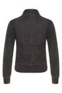Black Womens MA-1 Suede Bomber Jacket-Arnhem, Image 3 of 4