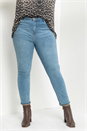 Denim Curve High Waisted Mom Jeans, Image 1 of 4