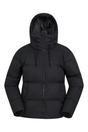 Black Cosy Extreme Short Down Jacket, Image 1 of 5
