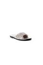 Silver iKrush Silver Sofie Embellished Slip On Sandals, Image 3 of 8