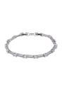 Silver Diva Oval Drop Bracelet, Image 1 of 5