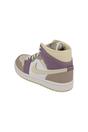 White Air Jordan 1 Mid Trainers, Image 3 of 6