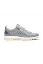 Blue Womens Zip Trainer Sneaker W3W-6841C1, Image 1 of 6