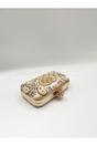 Gold Heart Beaded Clutch Bag, Image 5 of 5