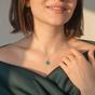 Silver Turquoise December Birthstone Sterling Silver Necklace, Image 3 of 4