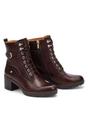 Brown Women’s Combat Ankle Boots -W7H-8510, Image 5 of 7