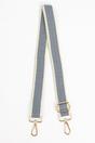 Blue Rattan Woven Wide Bag Strap, Image 1 of 4