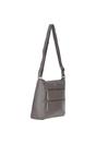 Taupe 'Aintree' Genuine Leather Shoulder Bag, Image 3 of 4