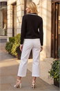Black Diamante Button Knit Jacket, Image 3 of 4