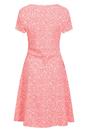 Red Orchid All Over Print UV Protection Dress, Image 2 of 4